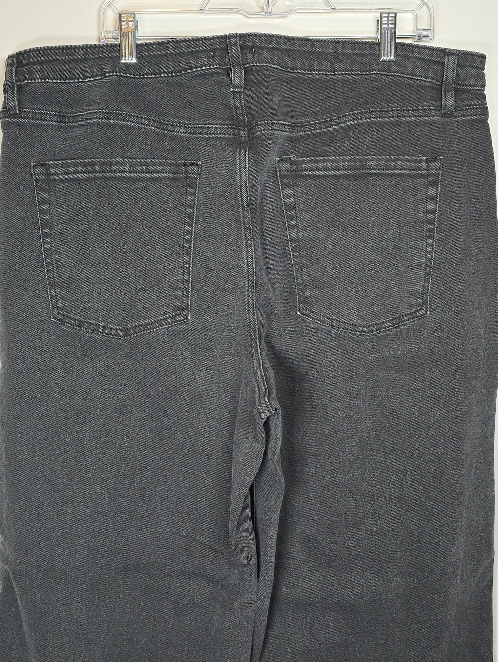 Ava & Viv Women's Wide Leg Jeans Size 18 Relaxed Fit High-Rise Stretch Casual - Picture 11 of 15